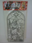 Kellys Crafts Suncatcher Paint Kit Christmas Nativity Set Goof Proof. Fixed Price $19.99.