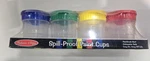 Melissa & Doug Spill-proof Paint Cups 4-PACK Airtight Seal Snap Lids (nos). Fixed Price $14.95.