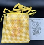 2 Vintage Tri Chem Artex Diy Paint Number Baby Diaper Bag Teddy Love 10 13". Fixed Price $18.88.