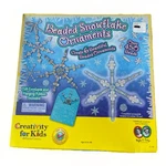 New Faber-castell Creativity For Kids Beaded Snowflake Ornaments Christmas Craft. Fixed Price $13.00.