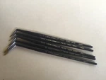 5 Loew-cornell 7670 Tight Spot Artists Brushes Japan Used Porcelain Detail. Fixed Price $25.00.