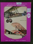 Vintage Meyercord X564E Biplanes 39 Cent Decals Decorative Transfers. Fixed Price $15.00.