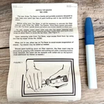 Artex Roll On Decorator Paint Tip Saver No. 0165 For Ballpoint Tubes. Fixed Price $18.84.