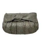 Mms Brands Silver Beaded Clutch Bag. Fixed Price $45.00.