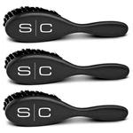 Stylecraft Pro The Fresh Cut Fade & Cleaning Barber Hair Brush 3-PACK SC318SB. Fixed Price $15.99.