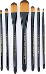 Majestic Royal Langnickel Short Handle Paint Brush Set, Filbert Oval. Fixed Price $39.69.