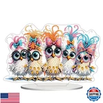 Jjfox Diy Tabletop Diamond Art Painting Kit Double Sided Desktop Ornament Specia. Fixed Price $28.47.