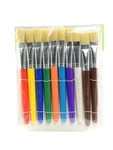 Creative Arts Stubby Brushes - Flat Pack Of 10. Fixed Price $13.34.
