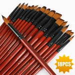 18PCS Artist Brushes Set Acrylic Oil Watercolour Painting Craft Model. Fixed Price $11.87.