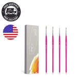 Artisan Kolinsky Miniature Brushes Ergonomic Fine Detail Paint Set. Fixed Price $49.99.