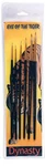 Dynasty Eye Of The Tiger Set "b" Round Paint Brushes 5/0-3/0-0-2-4-6 (06526). Fixed Price $8.99.