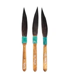 Mack Sword Striper Pinstriping Brush 20-00,0,1 Set Of 3. Fixed Price $29.99.