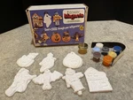 Accents Unlimited Crafts 7 Ready To Paint Spooky Delights Halloween Magnets. Fixed Price $39.00.