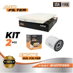 Engine Oil & Air Filter Set For Toyota Camry 2007 2008 2009 L4 2.4L Ce Xle. Fixed Price $20.99.