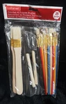 Craft Smart Assorted All Purpose Brushes 24PCS New Opened Bag. Fixed Price $14.99.