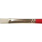 United White Taklon Brush Short Handle Bright Size 8. Fixed Price $11.19.