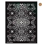 Redesign With Prima Cece Eastern Abstract Stencil Sheet Size 18 X25.5. Fixed Price $25.99.