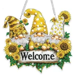 Bowetile Hanging Diamond Art Gnomes Kits For Adults, Small To Medium,. Fixed Price $24.99.