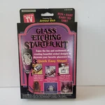 New Armour Glass Etching Starter Kit 10-0100. Fixed Price $10.00.