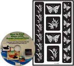 Butterfly Stencils, Armour Etch Over Reusable With Border Designs + Free. Fixed Price $6.99.