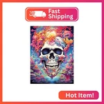 Vaiieyo 5D Diy Diamond Art Kits For Adults Skull, Painting Landscape,. Fixed Price $12.82.
