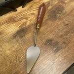 Connoisseur Italy Artist Palette Knife With Wooden Handle Spatula Oil Paint. Fixed Price $14.00.