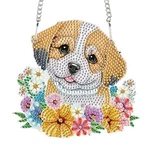 Aiyuanzsh Diy Dog Diamond Art Hanging Kit, Floral Special-shaped Acrylic Rhin.... Fixed Price $15.89.