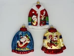 Bestpysanky Cozy Sweater Christmas Glass Ornaments Set Of Three.. Fixed Price $13.99.