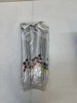 Liquitex Basic Value Long Handle White Nylon Brush Assortment, Set Of 24. Fixed Price $34.99.