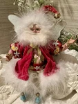 Mark Roberts Fairy Babies First Christmas Posable Figurine Doll Feathers Pink. Fixed Price $23.99.