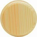 2 Round Plaques Circle Diameter 3/4" Thick Unfinished Birch Wooden Demis. Fixed Price $17.91.