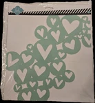 American Crafts Heidi Swapp Heart Cluster Stencil. Fixed Price $8.42.