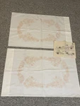 Tri-chem 7617 Liquid Paint Embroidery Stamped Pacific Pillow Cases W/ Pattern. Fixed Price $20.59.