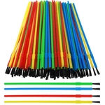 100 Pcs Plastic Paint Brushes Watercolor Set Kids Party Craft School. Fixed Price $17.14.