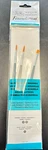 Winsor & Newton Foundation 3PC Water Colour Brushes (5295011). Fixed Price $9.95.