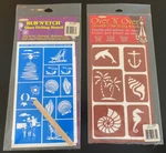 Armour Rub 'n Etch 2005 & Over 2012 Stencils Glass. Fixed Price $15.99.