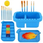 Brush Cleaner, Holder With Palette, Painting Art Supply Sto.... Fixed Price $16.04.