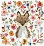 Cross Stitch Kit Design Works Watercolor Fox #DW3275. Fixed Price $24.99.