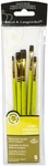 Royal & Langnickel(r) Sable Value Pack Brush SET-5/PKG 9120. Fixed Price $12.47.