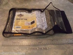 Military "squad Map Case" Black Nylon, Waterproof Document Protector Usa Made. Fixed Price $18.95.