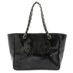 Chanel Coco Mark Triple Perforated Tote Bag Chain Shoulder Enamel ... GZL1GI1Z. Fixed Price $492.90.