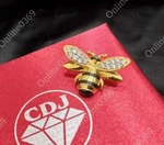 Mens Natural Diamond Custom Honey Bee Charm Pendant Real 925 Silver Party Jewels. Fixed Price $299.99.