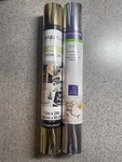 Lot Cricut & The Paper Studio Foil Iron-on Heat Transfer Vinyl Roll. Fixed Price $10.00.