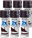257462-6PK Painter's Touch 2X Ultra Cover Spray Paint, 12 Oz, Satin Dark Walnut,. Fixed Price $66.99.