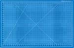Dahle Vantage 10693 Premium Self-healing Cutting Mat, 36"L X 24"W, Blue. Fixed Price $91.99.