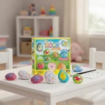 Age 6-12+ Painting Kit Complete Set With Rocks, & Brushes Included. Fixed Price $17.84.