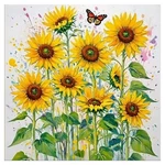 Hill Froeistung Bouquet Diamond Painting Kits For Adults,sunflower HF-A191. Fixed Price $15.99.