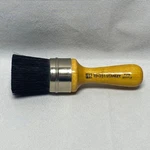 Vintage Stanley Ppg 10-351 Pure Bristle Round Paint Brush With Wood Handle. Fixed Price $14.99.