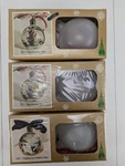 Vintage Kristy Christmas Tole Painting Ornament Kit Lot Of 3 Sleighing Carol. Fixed Price $42.74.