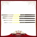 Andrew Mack Outliner Series Brushes 840 Size 0000-4 Synthetic Squirrel Soft Hair. Fixed Price $46.99.